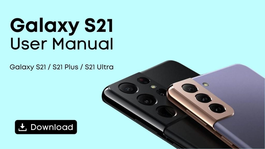 Samsung Galaxy S21 User Manual