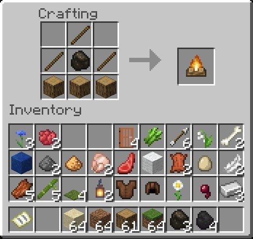 How To Make A Campfire In Minecraft A Beginner S Guide