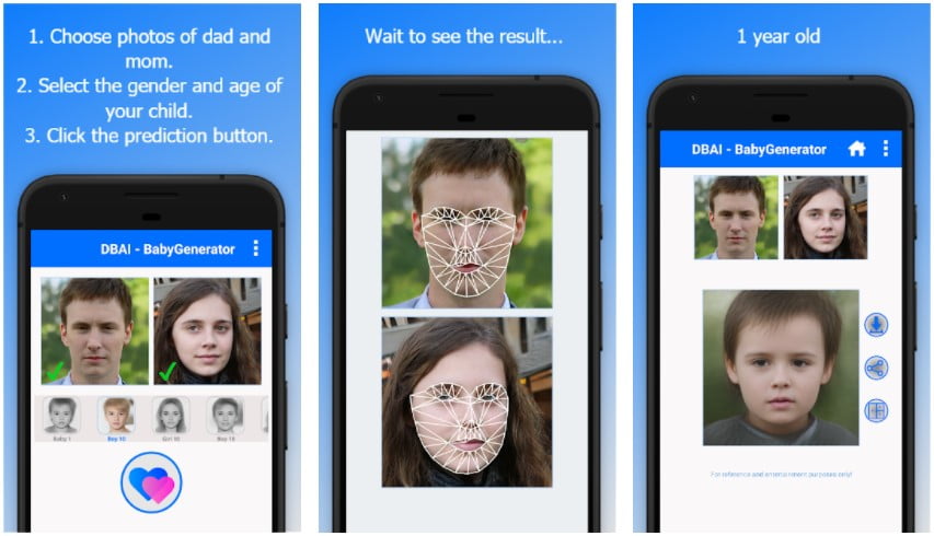 BabyGenerator Predict your future baby face