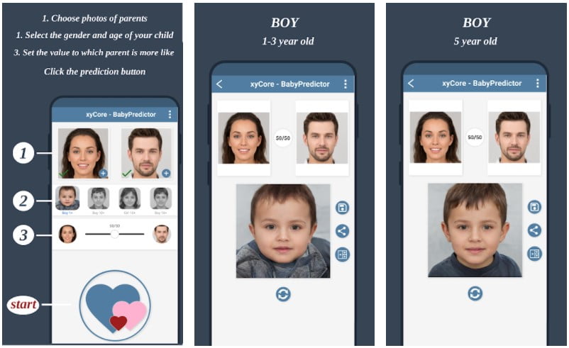 BabyPredictor Generate your future baby face