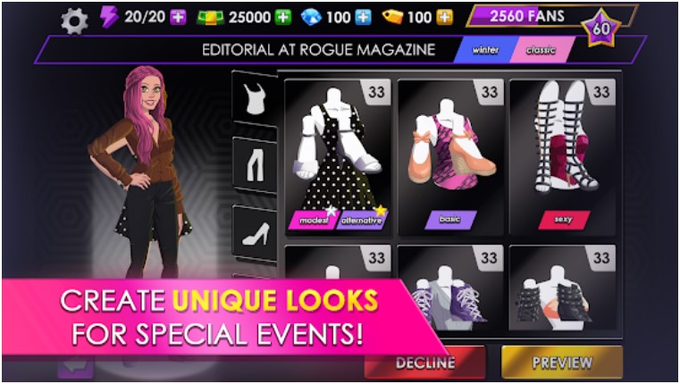 Fashion Fever Android Game