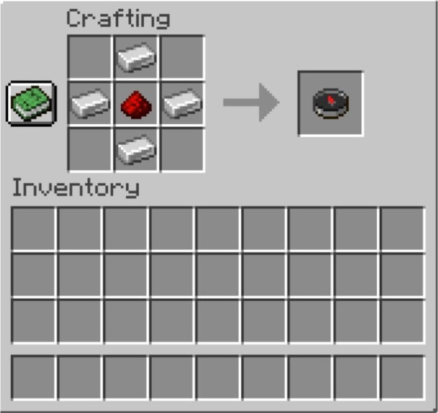 How To Make Compass In Minecraft