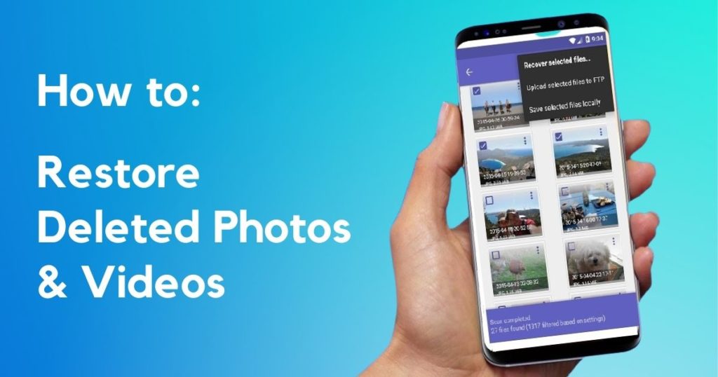 Recover Deleted Photos On Samsung
