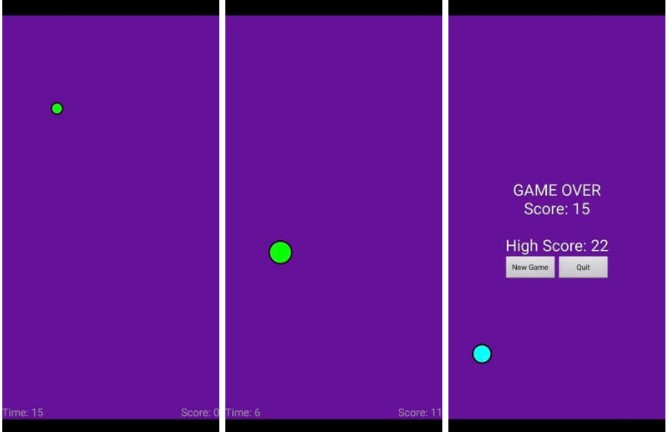 Touch Reflex Android Game