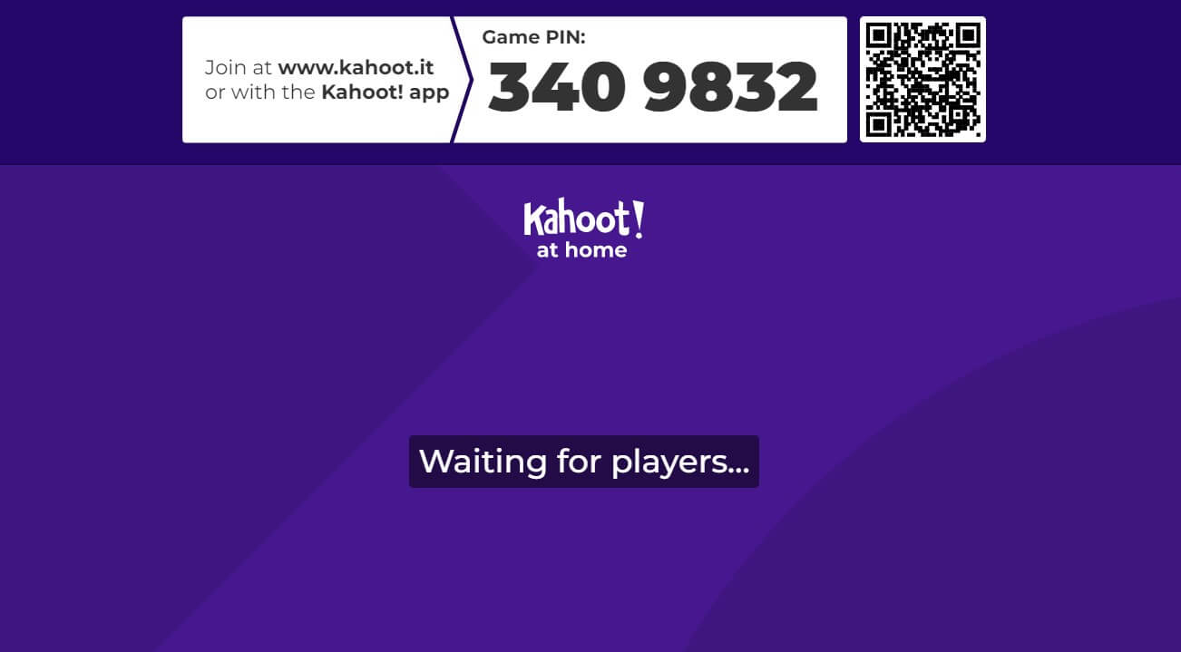 Waiting Kahoot Players